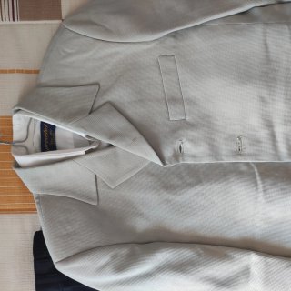 Traje comunión beige y negro