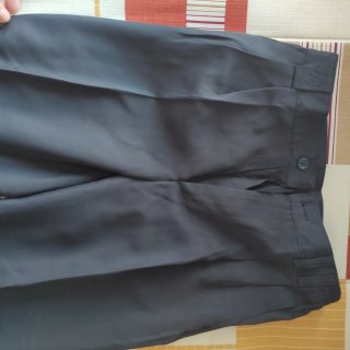 Traje comunión beige y negro
