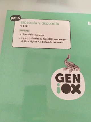 Biología y Geología, 4 ESO, Geniox