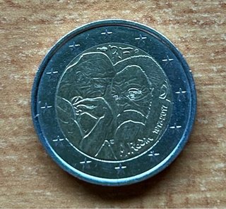 Moneda 2€ Francia 2017 A. Rodin