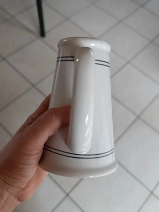 Boccale birra vintage ceramica