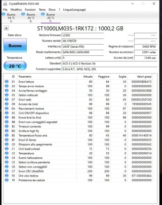 2x Seagate 1TB 2.5 SATA HDD ST1000LM035