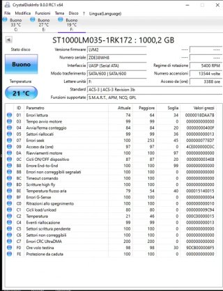 2x Seagate 1TB 2.5 SATA HDD ST1000LM035