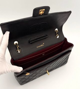 Borsa Chanel Classica Double Flap Nera