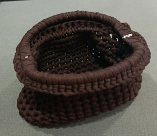 Bolso Crochet Hecho a Mano Marrón