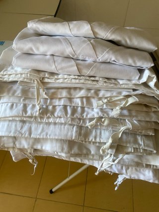 Uniformes de trabajo blancos