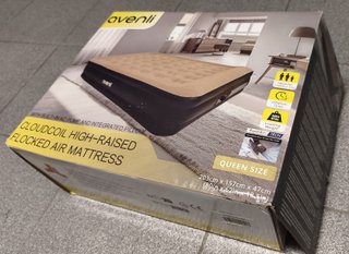 Colchón hinchable doble con inflador integrado