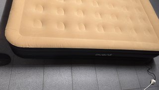 Colchón hinchable doble con inflador integrado