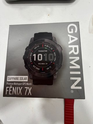 Garmin Fenix 7X Zafiro Solar GPS con Garantía