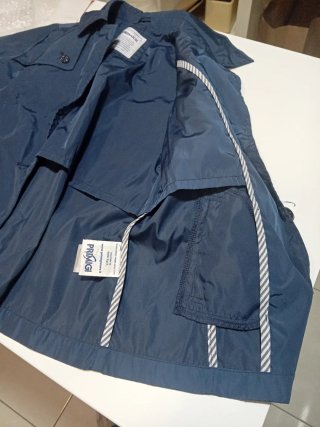 Parker estivo bambina blu notte
