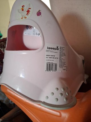 Orinal infantil con pegatinas