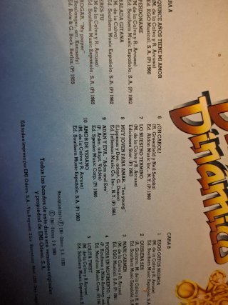 LP Dúo Dinámico - Éxitos de Oro. 20 Éxitos de Oro