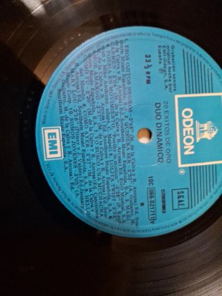 LP Dúo Dinámico - Éxitos de Oro. 20 Éxitos de Oro