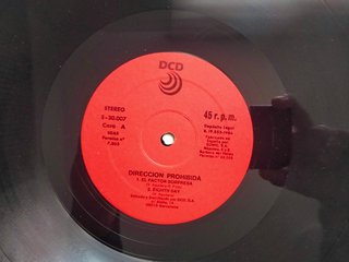 Dirección Prohibida - Vinilo Maxi Single