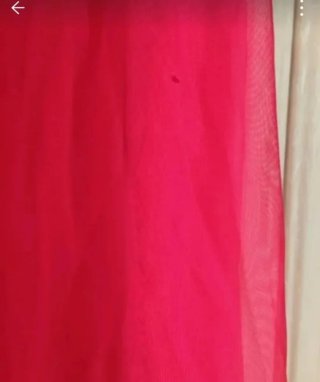 Vestido largo rojo con pedrería