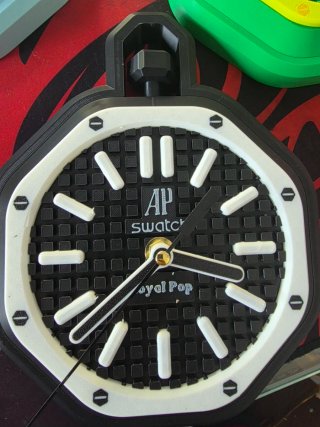 Orologio da parete Swatch stampa 3D