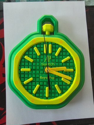 Orologio da parete Swatch stampa 3D