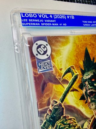Lote 2 Comic USA Lobo #1 Lee Bermejo Soft Slab