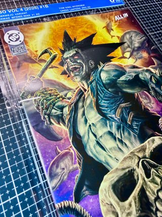 Lote 2 Comic USA Lobo #1 Lee Bermejo Soft Slab