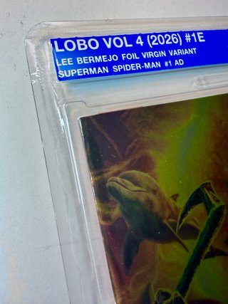 Lote 2 Comic USA Lobo #1 Lee Bermejo Soft Slab