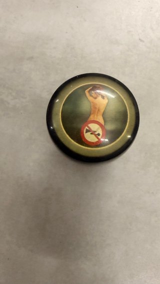 Pomoy de coche con diseño de gato negro