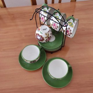 Juego de café Versa con soporte