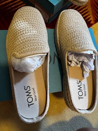 Sandalias Toms Beige