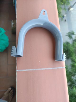 Soporte para manguera de lavadora
