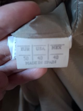 Americana hombre Zara cuadro fino Príncipe Gales.