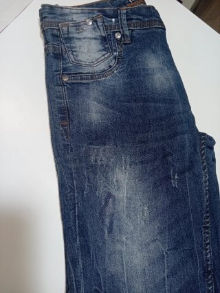 Jeans blu misura 46 mai usati
