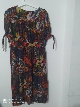 Vestido Peace & Love estampado