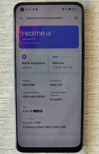 Smartphone Realme 8 (RMX3085)