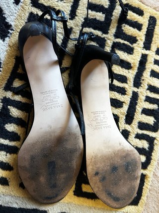 Sandalias Zara Tiras Negras