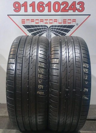 4UD 215 45 18 V PIRELLI RUEDA PREMIUM YA MONTADA
