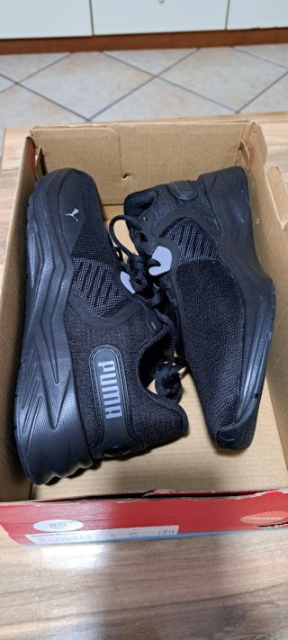 Scarpe Puma Unisex Nere la scatola senza copertura