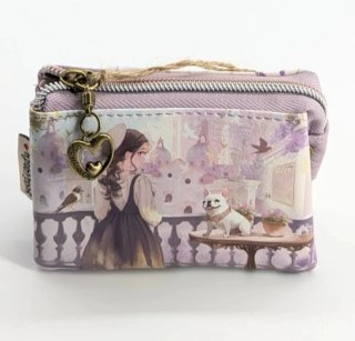 Monedero Sweet Candy Vintage Nuevo Violeta