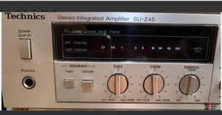 Amplificador Technics SU-Z45 Stereo Integrado