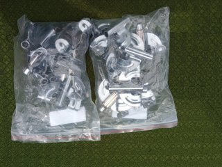 20 Garras de Batería Cromadas