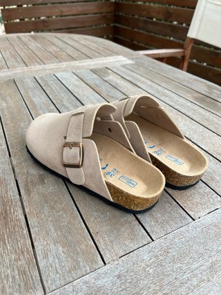 Birkenstock Oyster Tonal Beige
