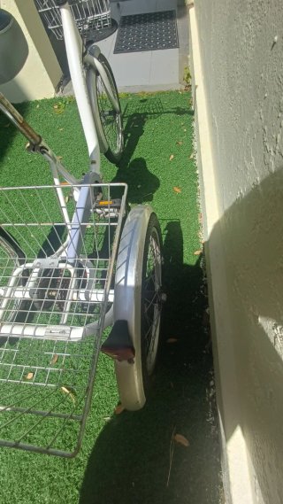 Triciclo Monty con 2 cestas
