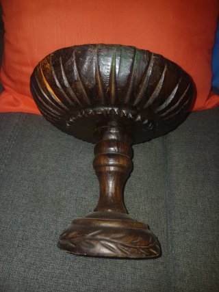 Bandeja de madera balinesa.Bandeja con cuerda