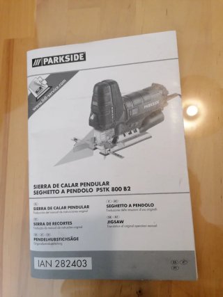 Sierra de calar pendular Parkside PSTK 800 B2