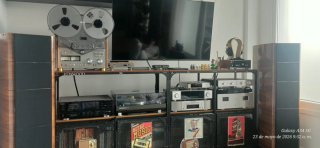 Equipo de sonido completo .
