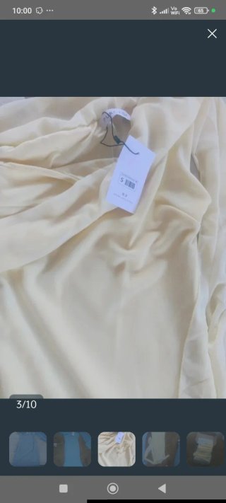 Vestido de fiesta/invitada amarillo