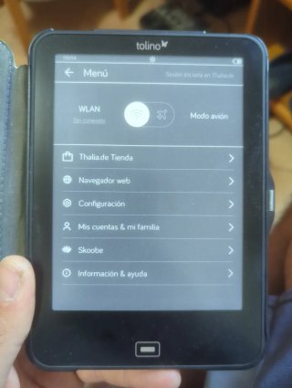 Ebook Tolino Negro