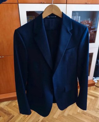 Traje azul marino Zara cadete