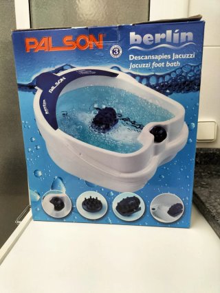 Jacuzzi per piedi Palson Berlin Blu/Bianco