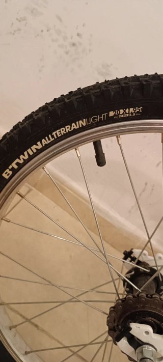 Bicicleta Rock Rider 20 pulgadas Blanca