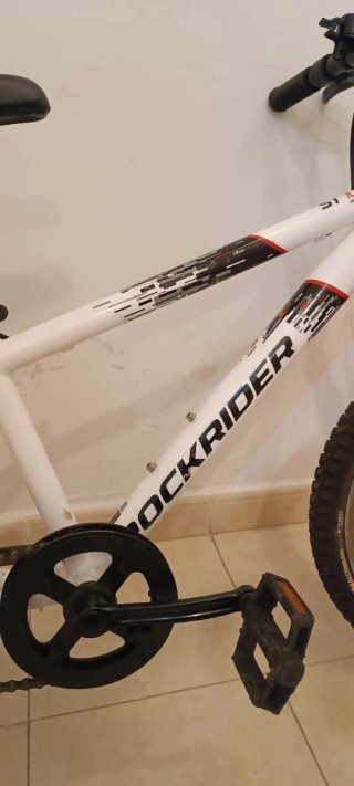 Bicicleta Rock Rider 20 pulgadas Blanca