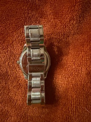 Reloj Fossil Mujer Plata y Blanco